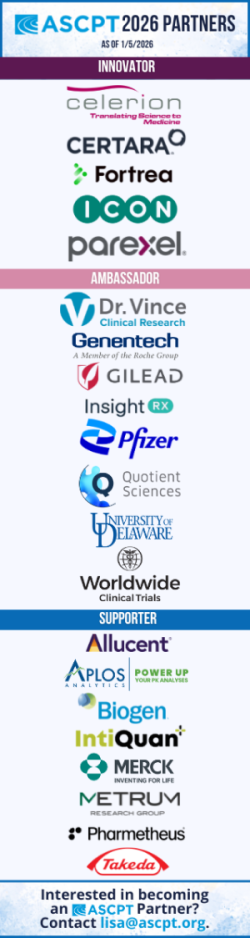 ASCPT 2026 Partner Banner